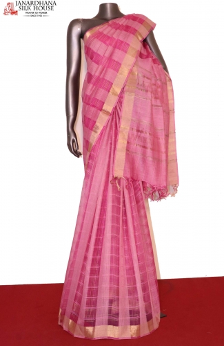 Handloom Pure Tussar Silk Saree